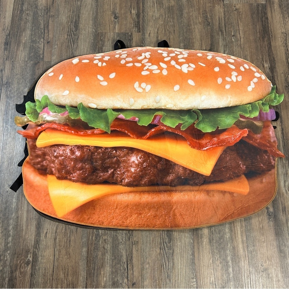 Cheeseburger Costume for Men/Youth Boy OS